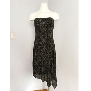 Women's Floral Asymmetry Dress